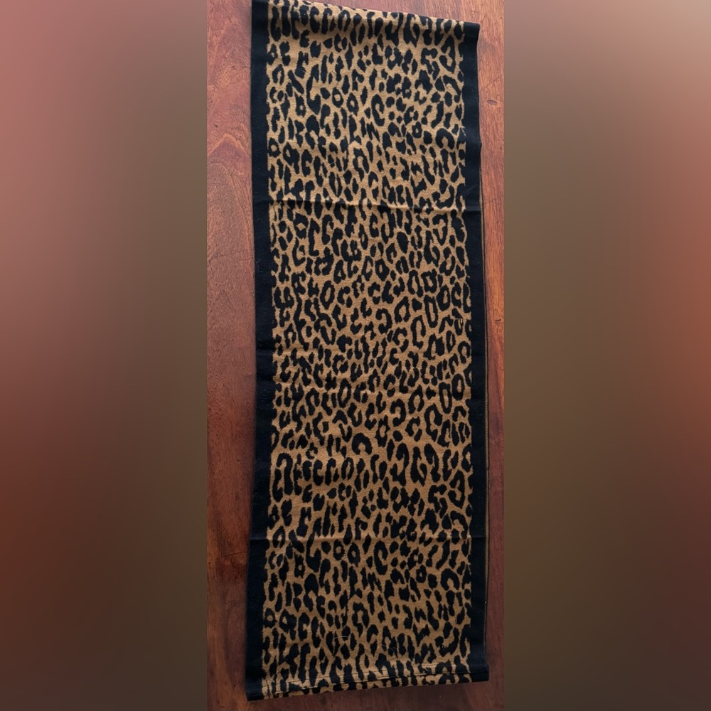 100% silk animal print infinity scarf - Chelsey by Joseph